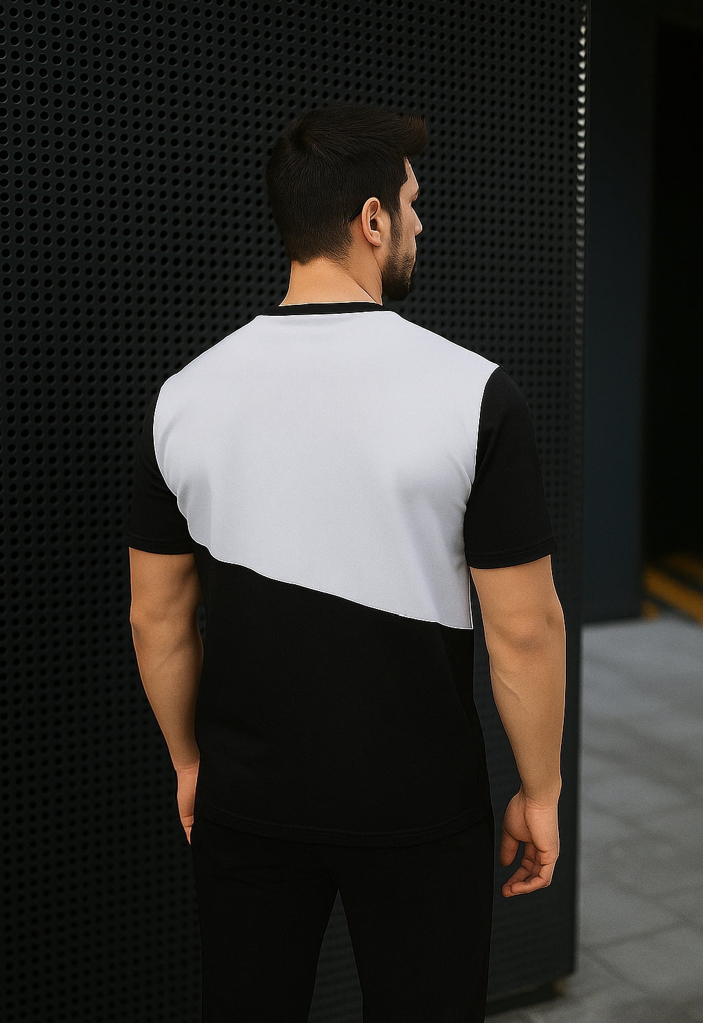 "M7 Elite Edition – Modern Contrast Tracksuit"