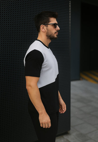 "M7 Elite Edition – Modern Contrast Tracksuit"