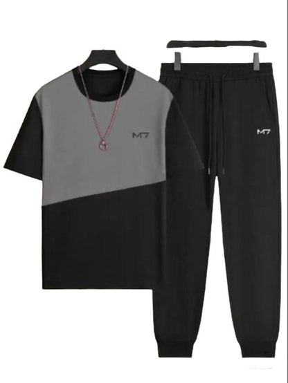 "M7 Elite Edition – Modern Contrast Tracksuit"
